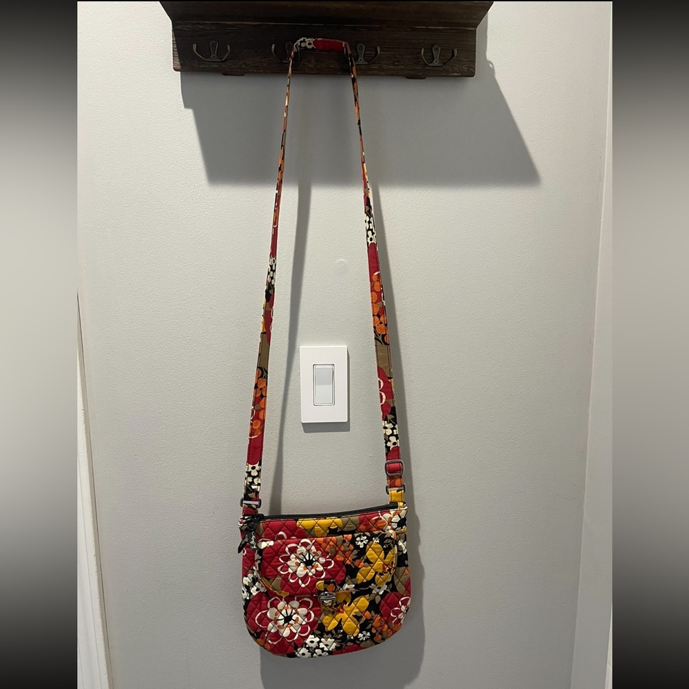 Vera Bradley Multicolor Floral Crossbody Bag